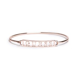 Roségold-tone Logo bangle