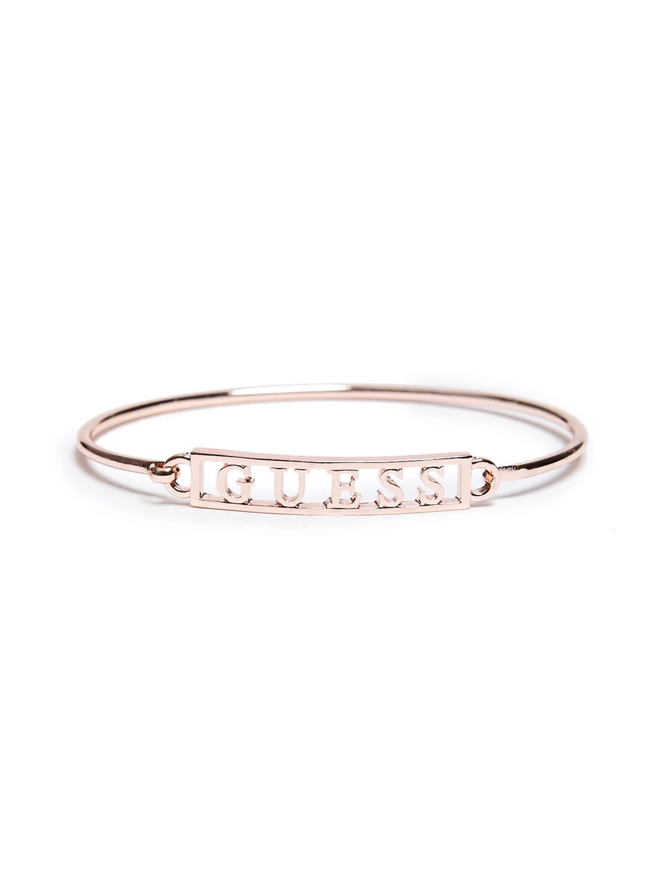 Rosa goldfarben Logo Armreif
