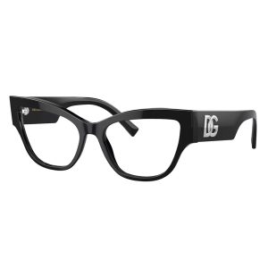 Dolce & Gabbana DG 3378 501 53mm Damen Katzen-Augen Brille 53mm