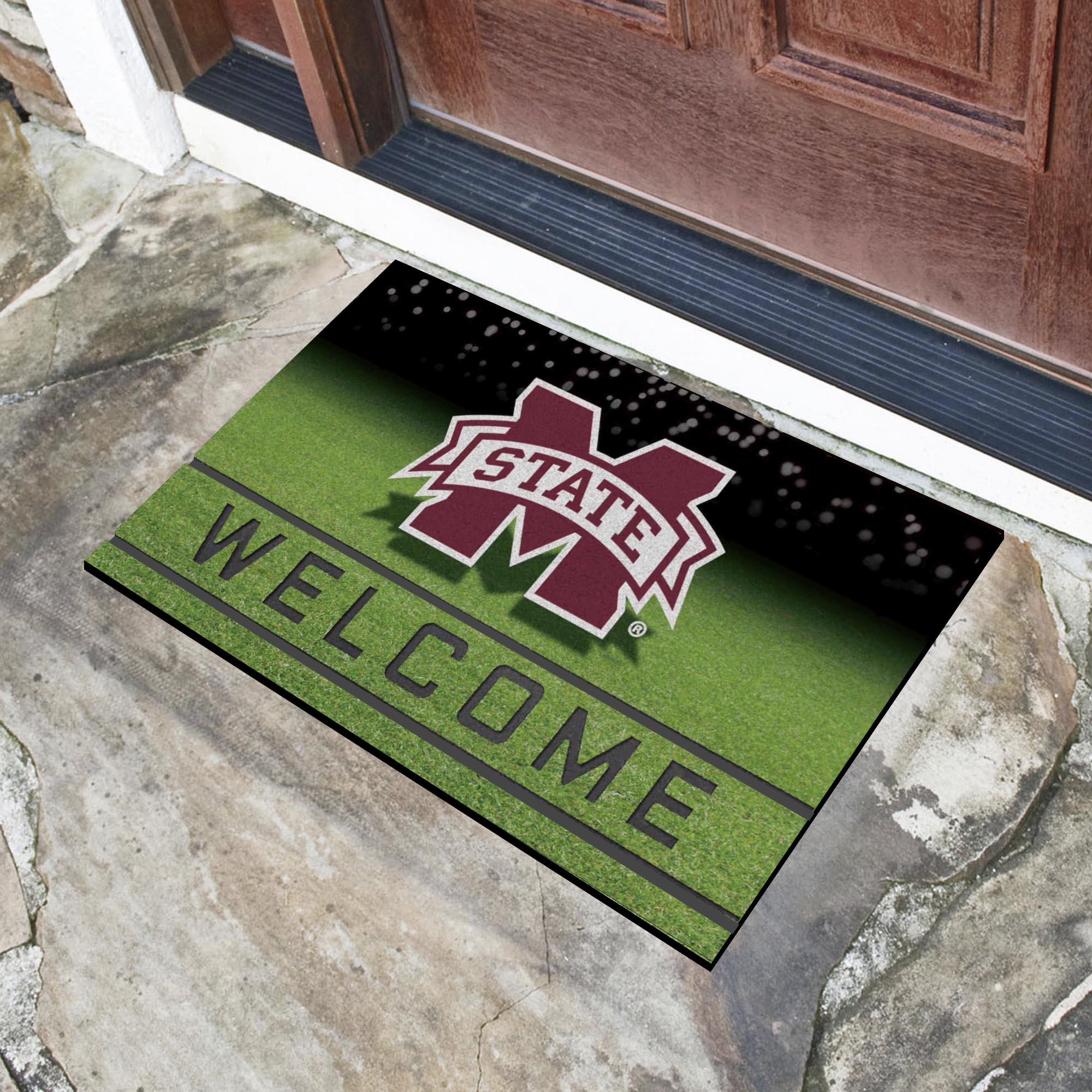 Fanmats Mississippi State Bulldogs Gummi-Türmatte – 18′′ x 30′′