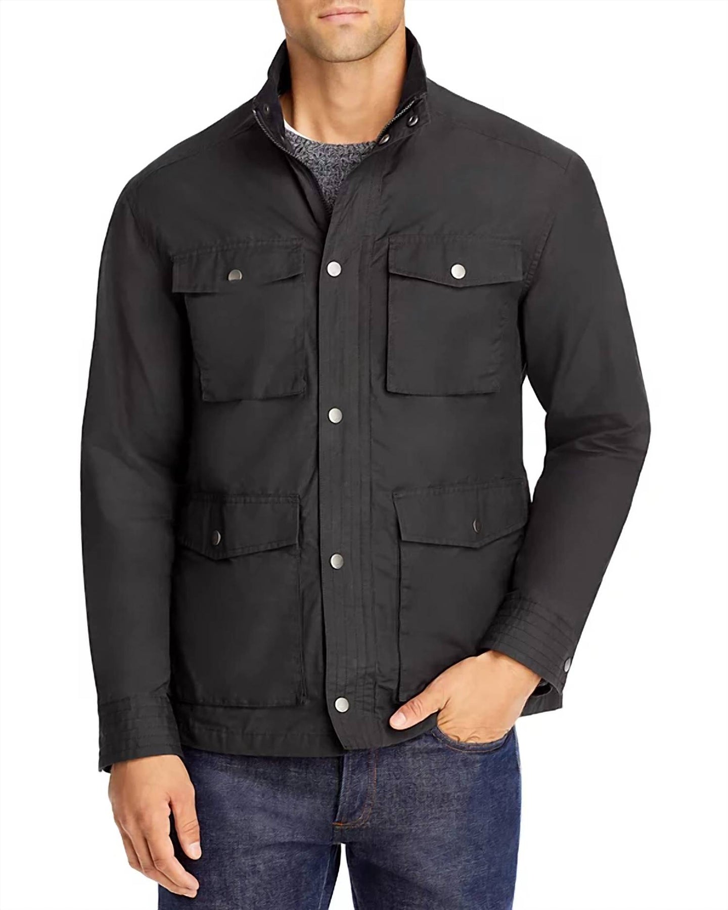 Cardiff Jacke für Herren in Schwarz