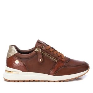 Damen Trainer Sneakers in Kamel 7803855831100