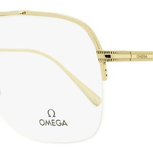 Omega Herren Piloten Brillen OM5031 032 Gold 59mm