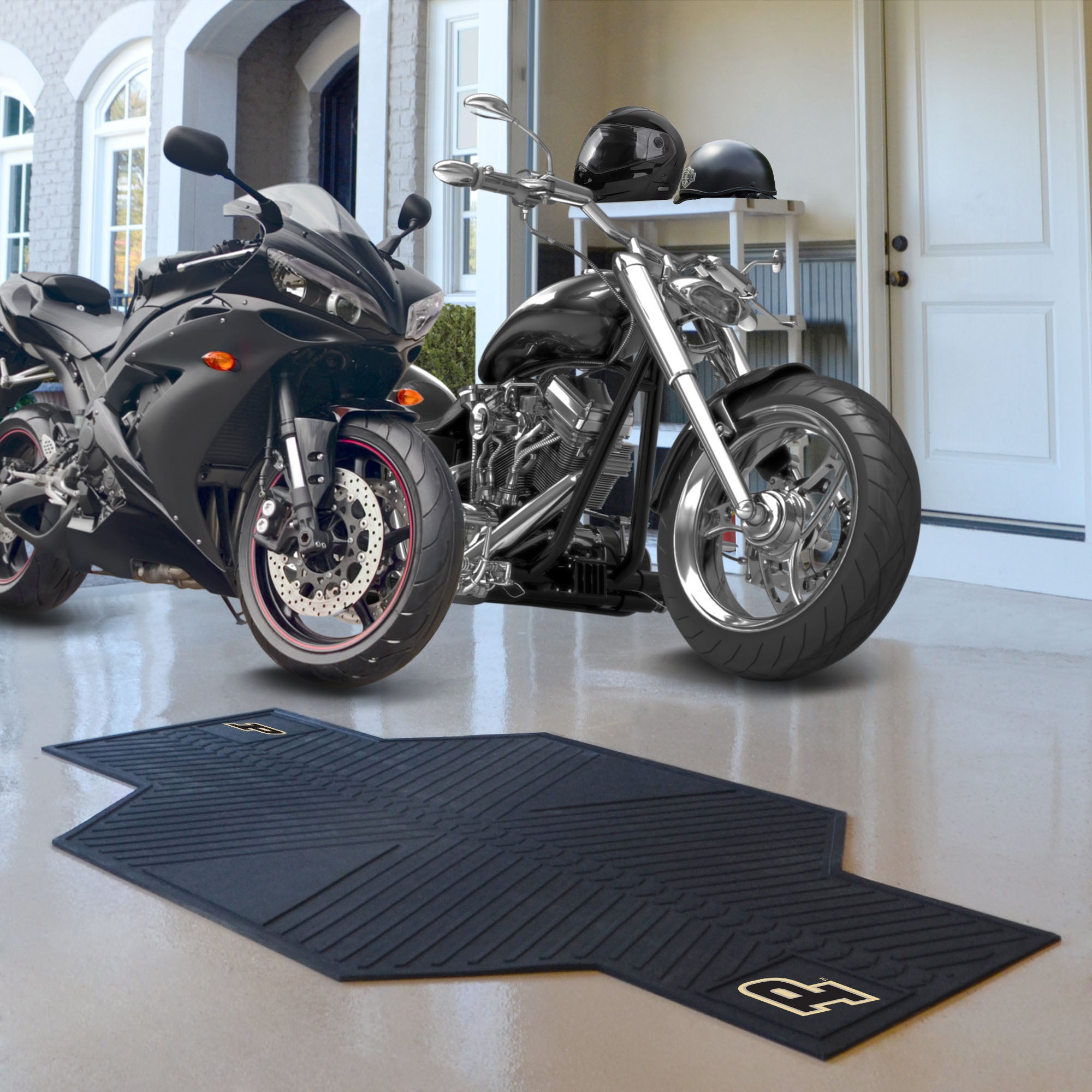 Fanmats Purdue Boilermakers Motorradmatte