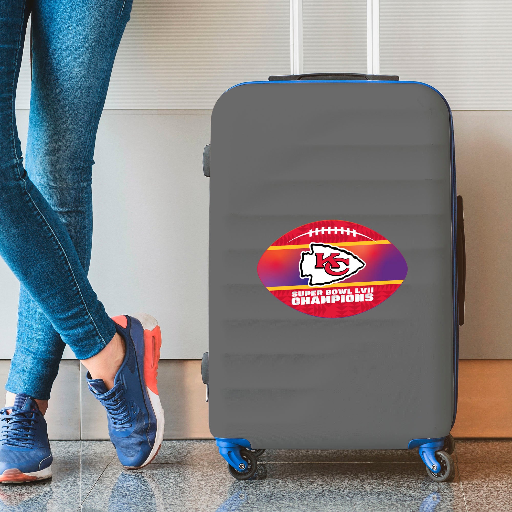 Fanmats Kansas City Chiefs Super Bowl LVII Große Abziehbild