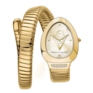 Christian Van Sant Damen Naga Gold Zifferblatt Uhr