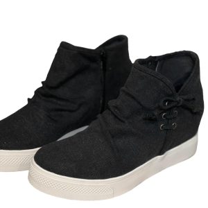 Damen Angela Keil Bootie in schwarz 7832060330044