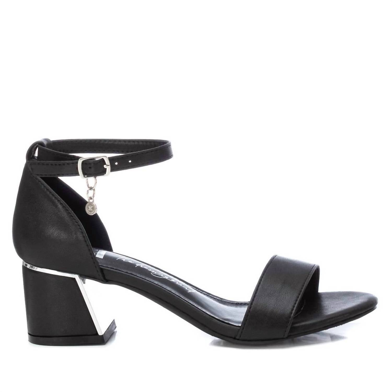 Damen Sandalen mit Absatz in Schwarz
