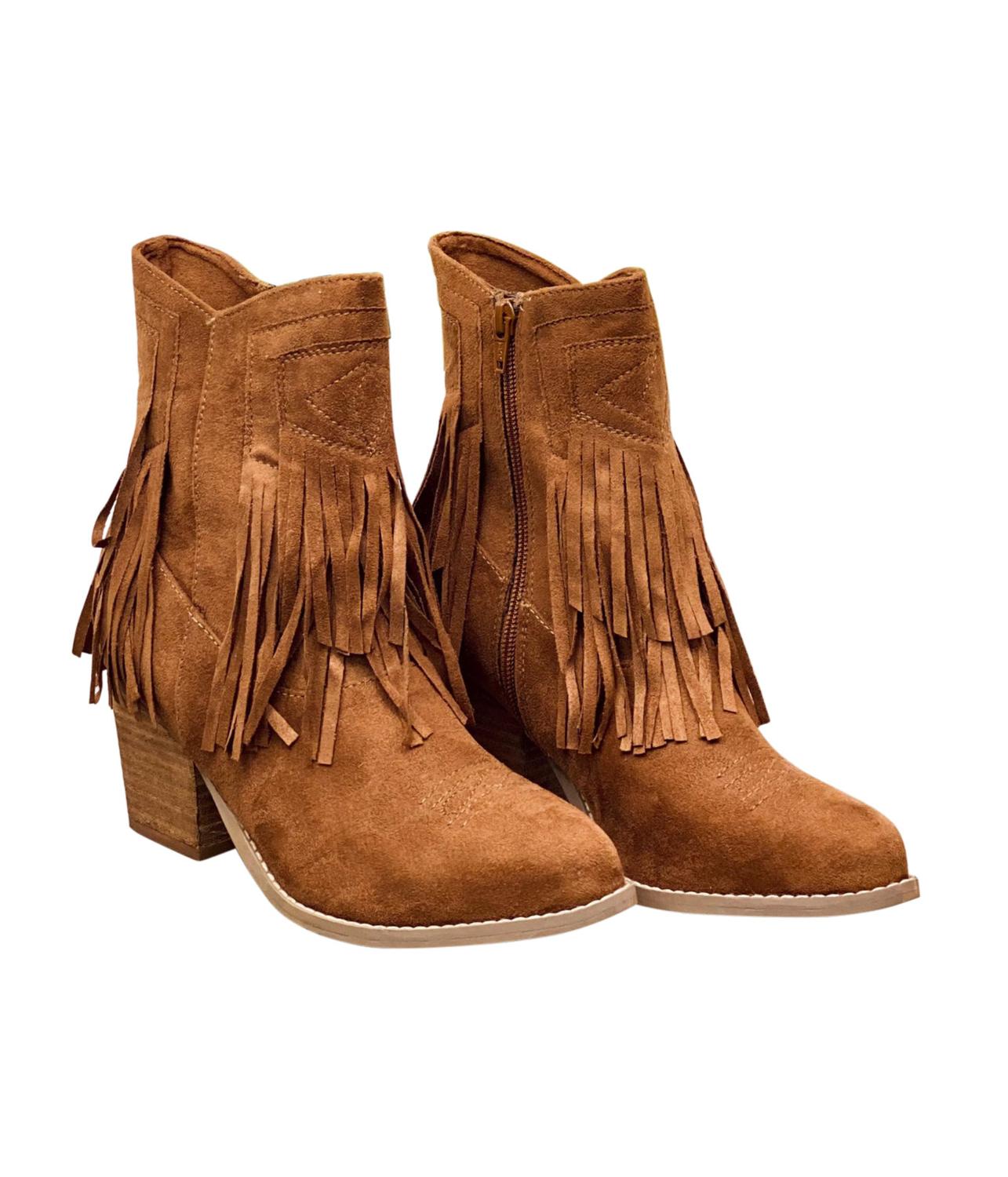 Sandra Fringe Stiefeletten für Damen