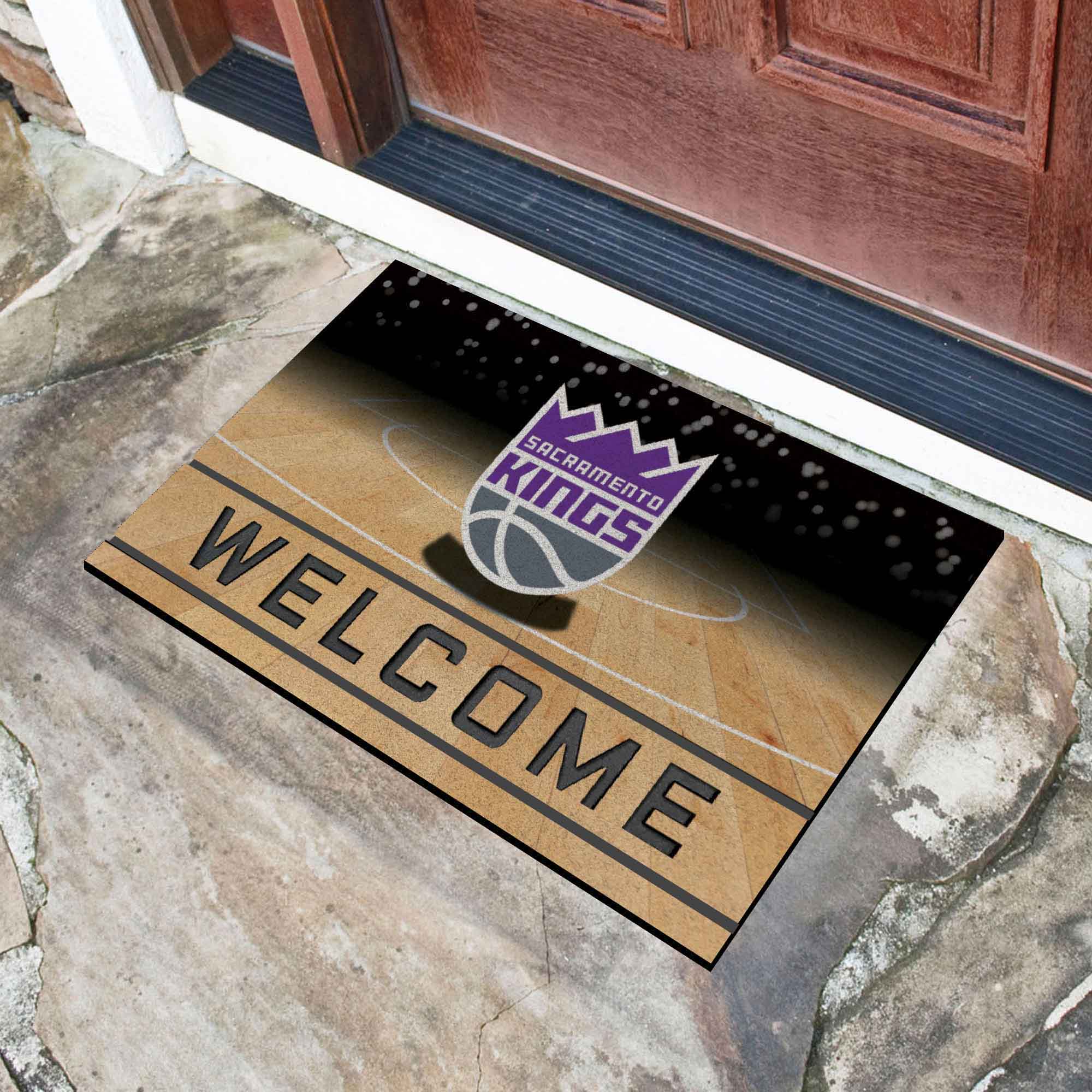 Fanmats Sacramento Kings Gummi-Türmatte – 18′′ x 30′′
