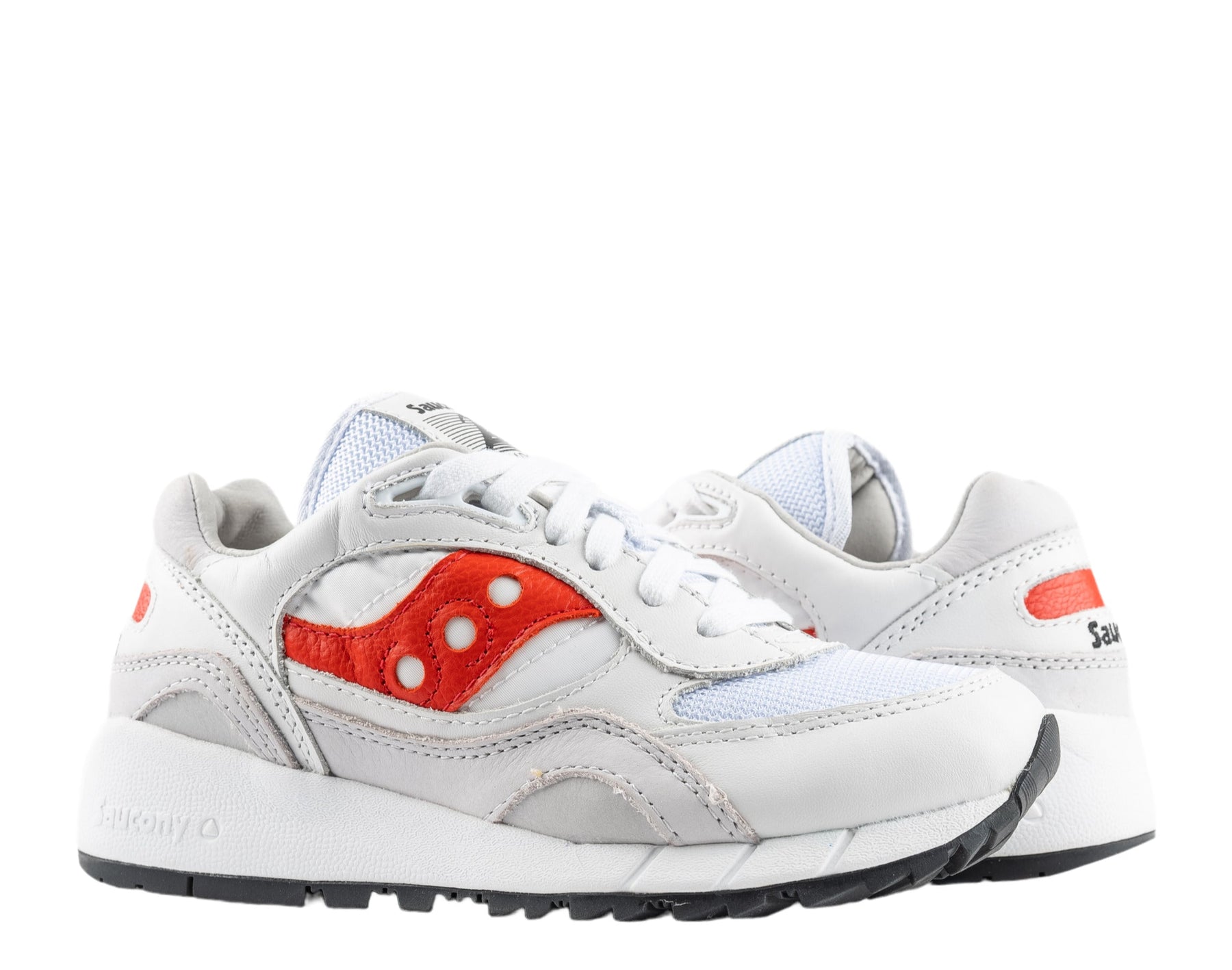 Saucony Originals Shadow 6000 Premium Weiß/Rot Herrenschuhe S70668 -2
