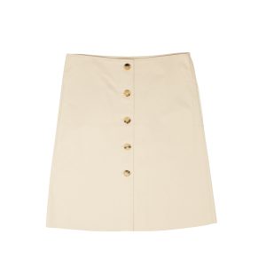 Bottega Veneta Rock mit Knöpfen – Beige