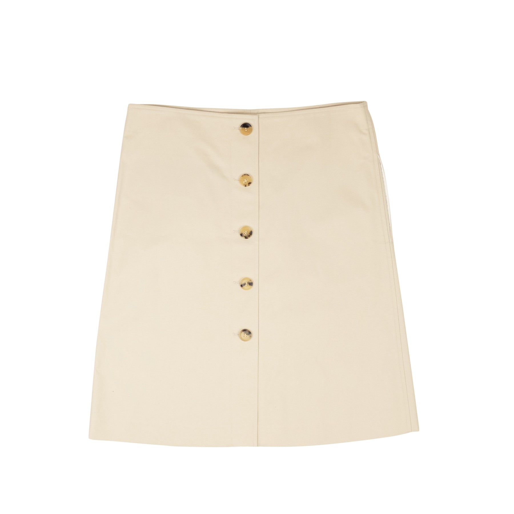 Bottega Veneta Rock mit Knöpfen – Beige