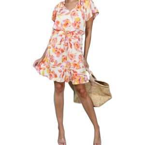 Rüschen Ärmel Kleid in emilie 7703606132796