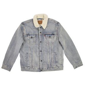 Levi’S Type Iii Sherpa Trucker Jacke – Blau verwaschen