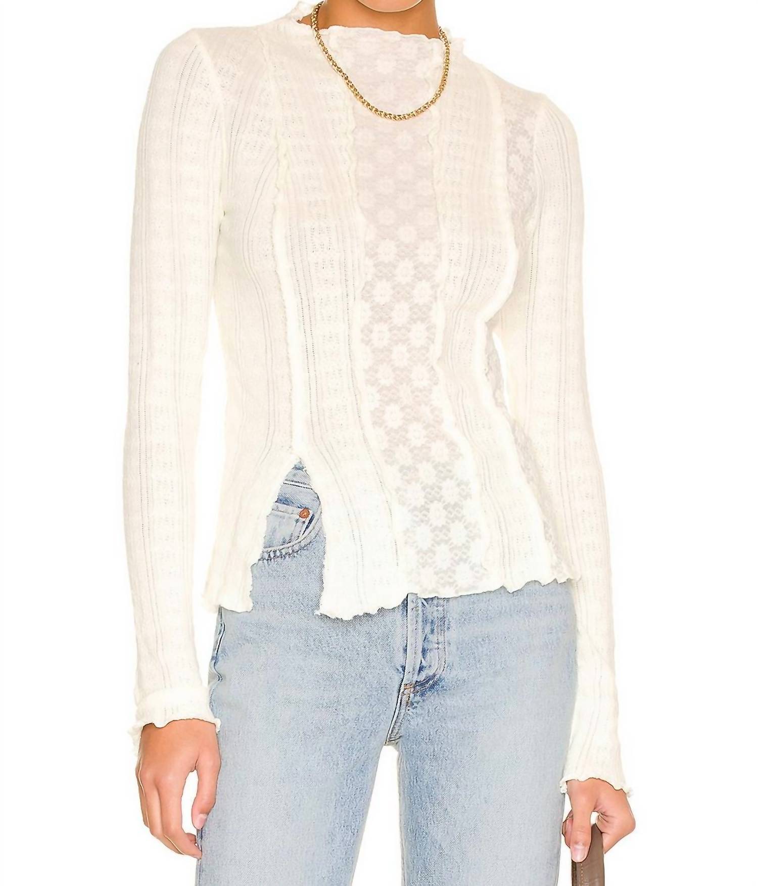 Lula Top in Gardenia
