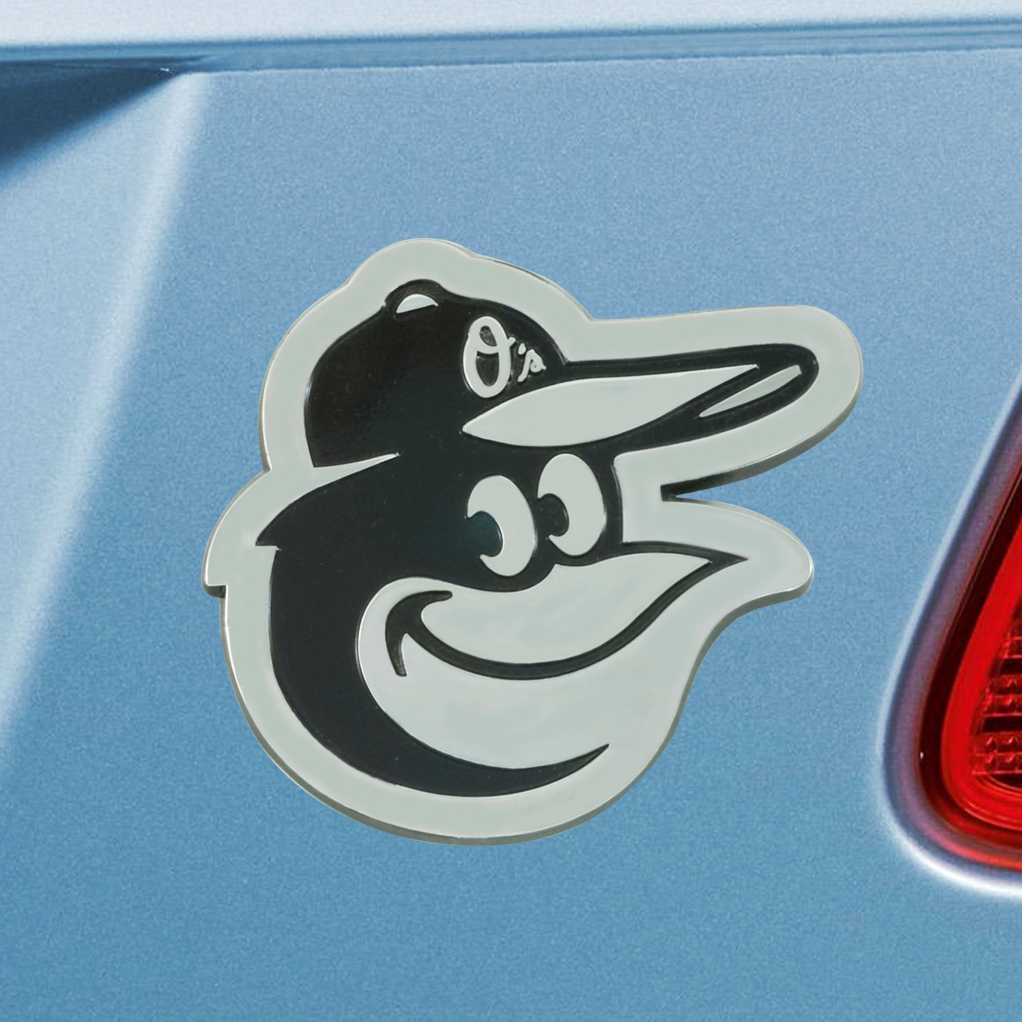 Fanmats Baltimore Orioles 3D Chrom Metall Emblem