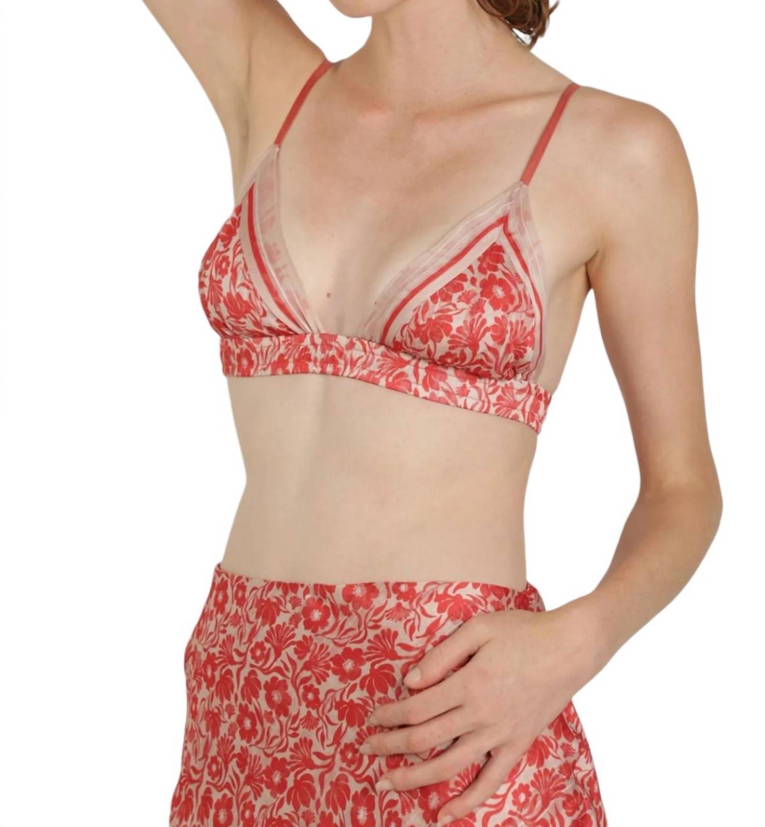 Nitzan Bra in roter Druck 7803931328572