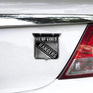 Fanmats New York Rangers geformt Chrom Kunststoff Emblem