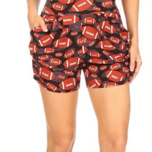 Damen Lounge Shorts mit Taschen im Fußball 7803909799996