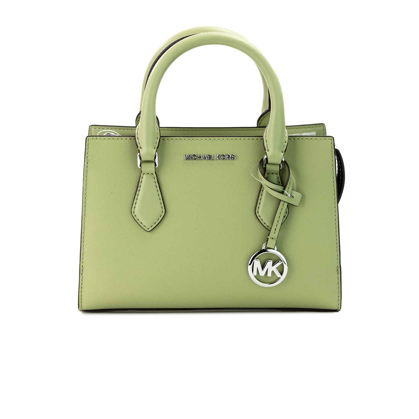 Michael Kors Sheila kleine Sage Vegan Leder Zentrum Zip Henkeltasche Geldbörse Damentasche