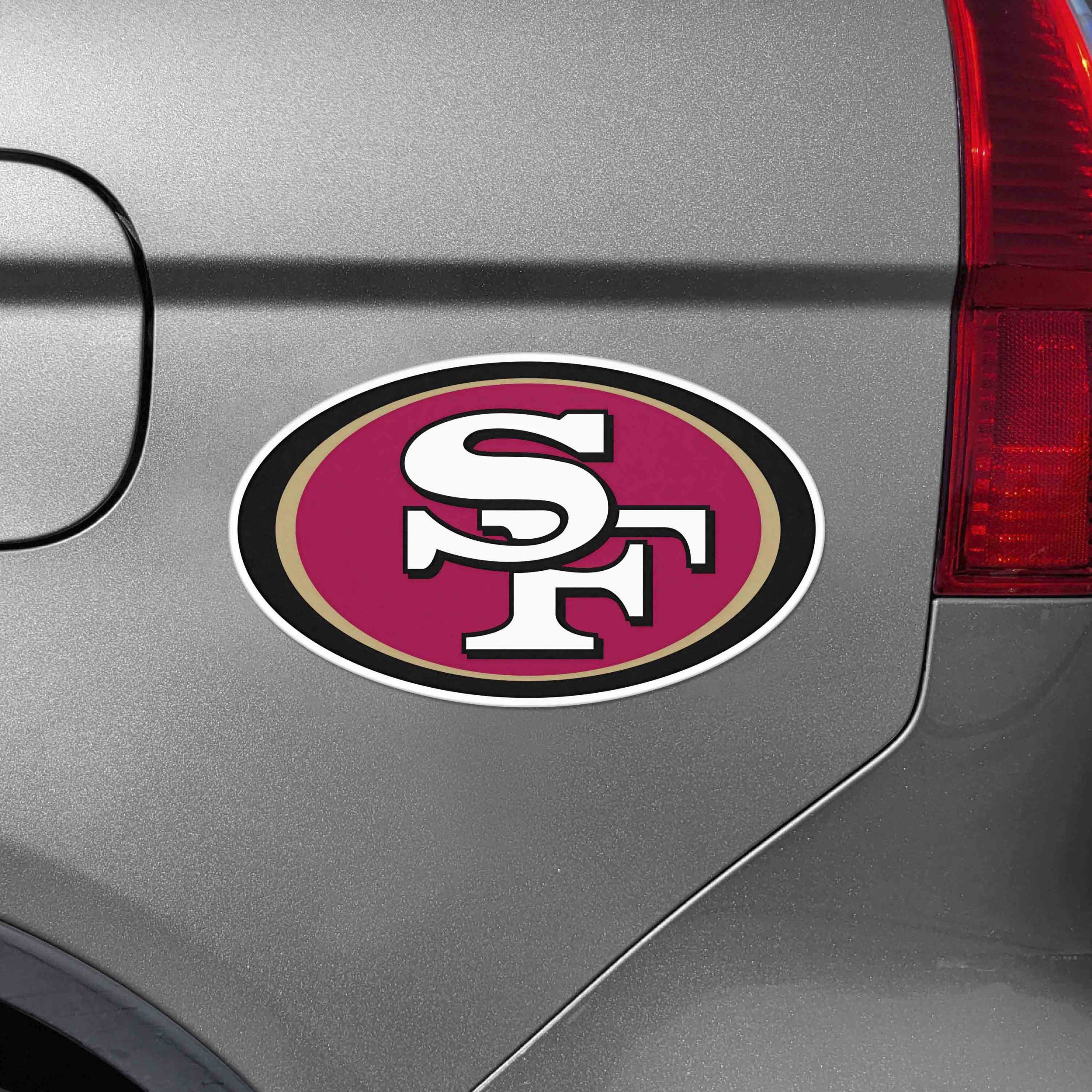 Fanmats San Francisco 49ers großes Team Logo Magnet 8.7′′ x 8.3′′