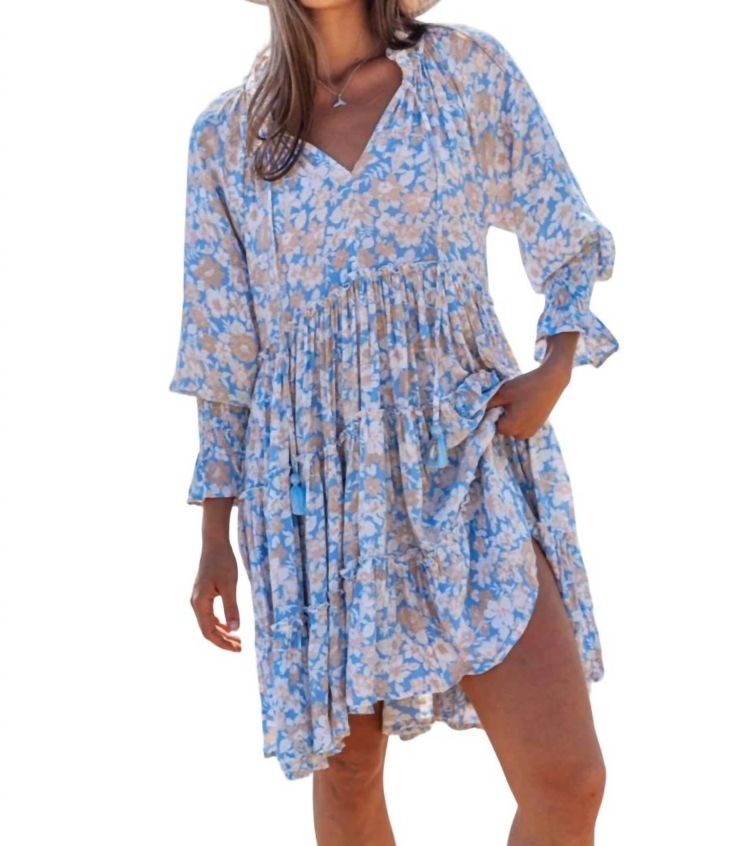 Lalani Kleid in Blau