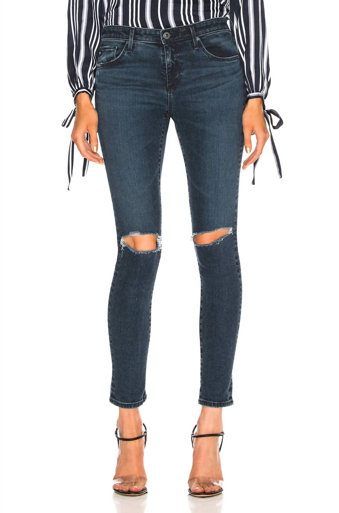 Die Legging Knöchel Jeans in Ethereal