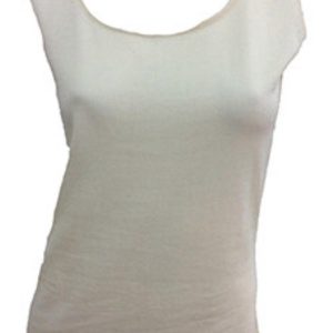 Bra-Friendly Top Top in Elfenbein