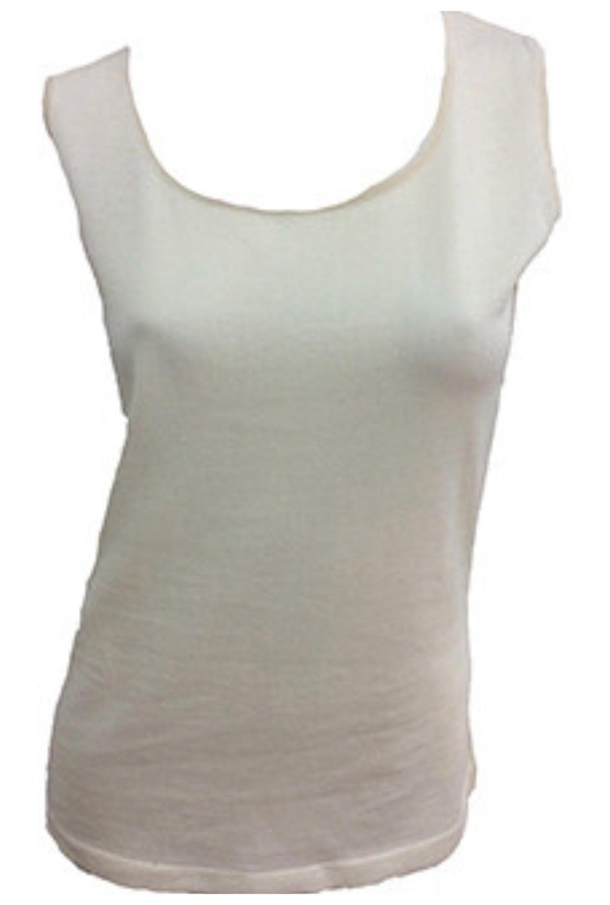 Bra-Friendly Top Top in Elfenbein