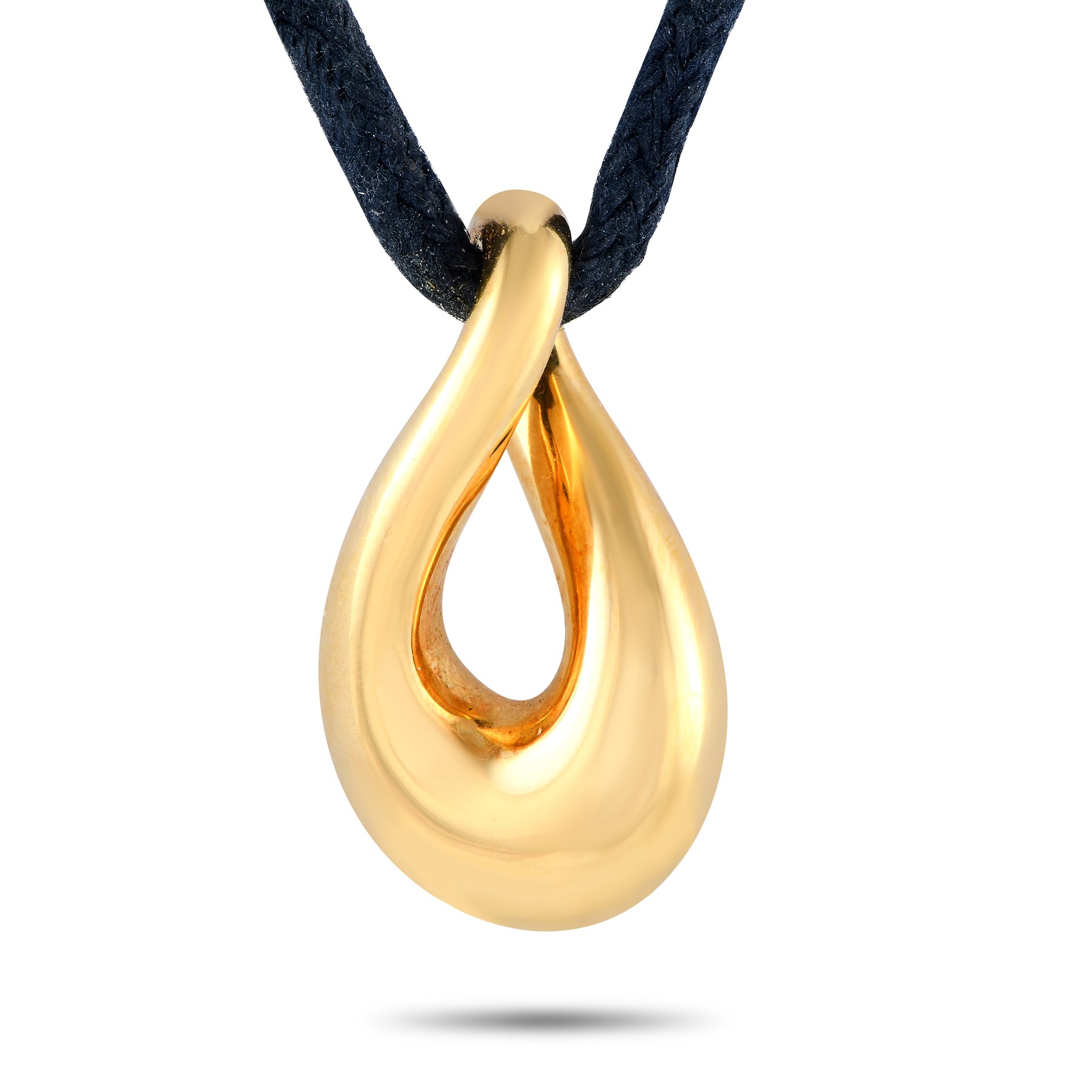 Fred von Paris 18 Karat Gelbgold Schnur Halskette FP28 -020124