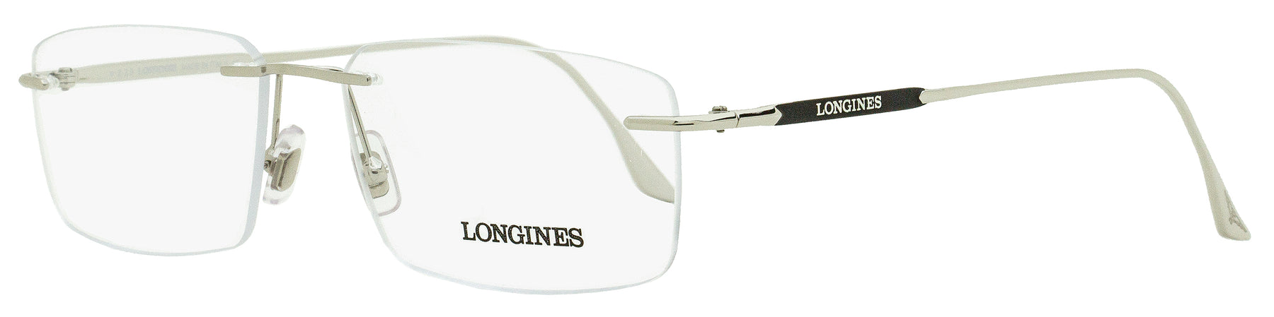 Longines Herren Brillen ohne Rand LG5001H 016 Palladium 56mm