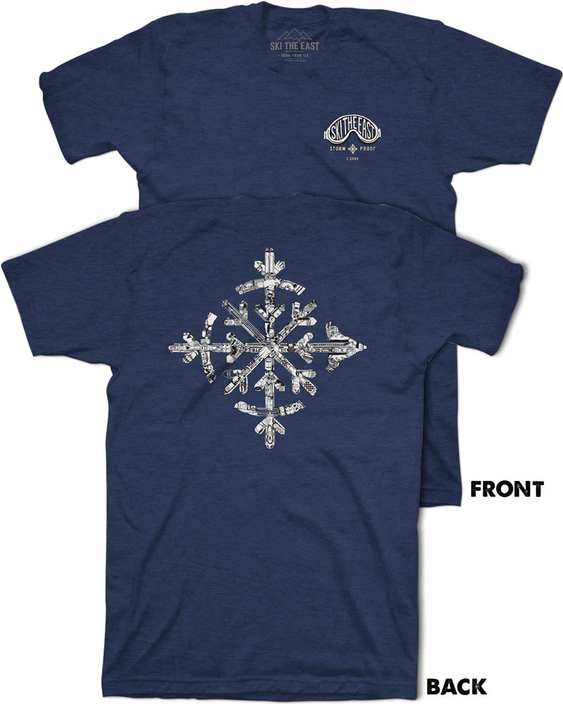 Ski Das East Flurry T-Shirt – Herren