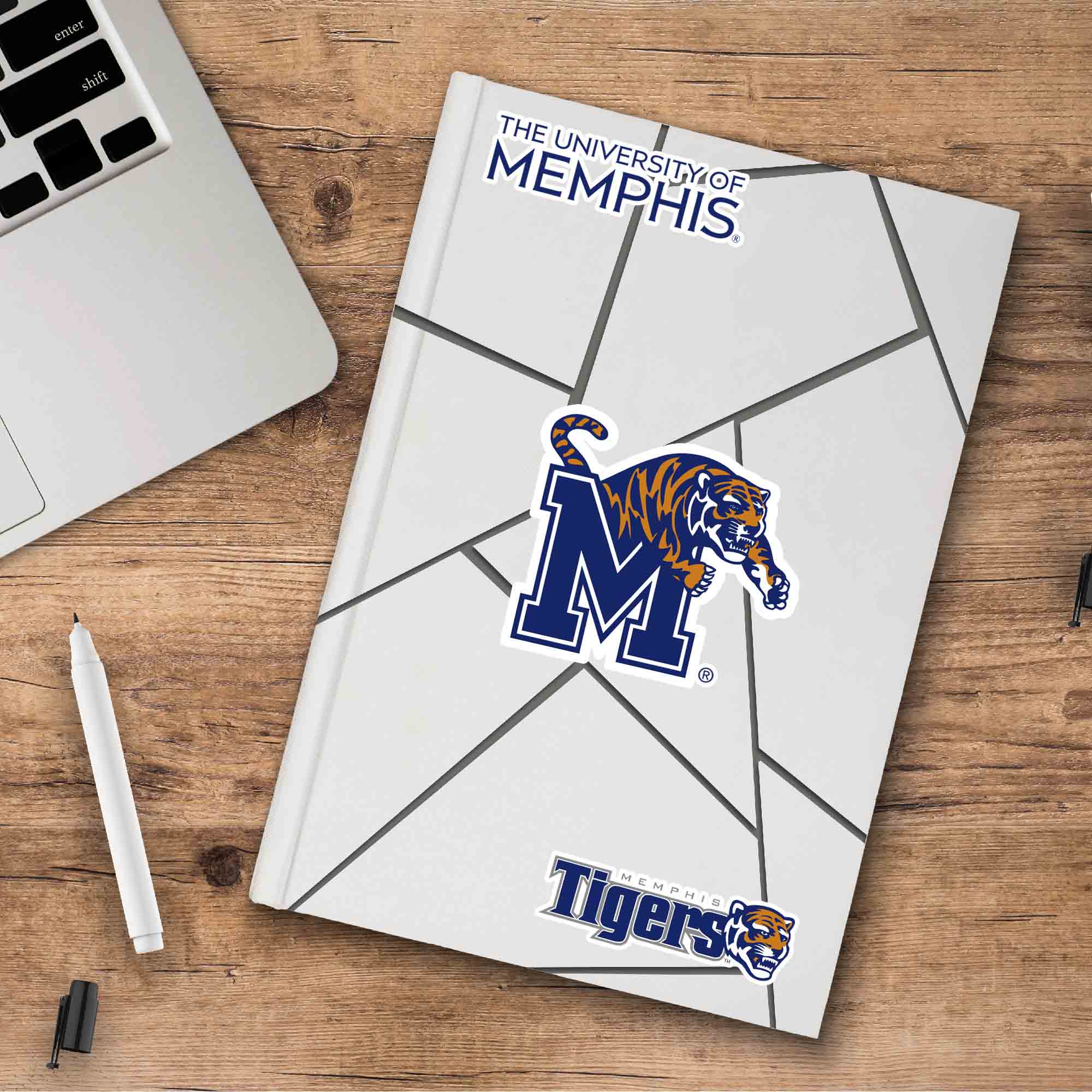 Fanmats Memphis Tigers 3 Stück Aufkleber Set