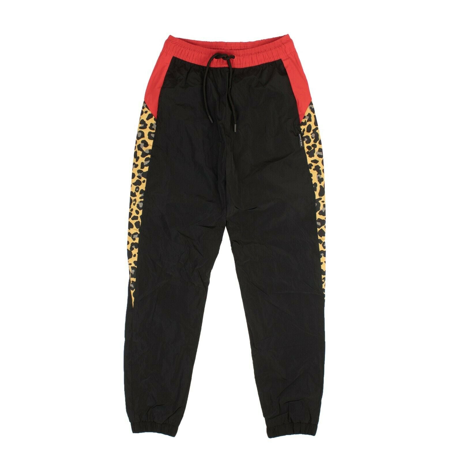 Marcelo Burlon Leopard Track Hose – Schwarz & Rot