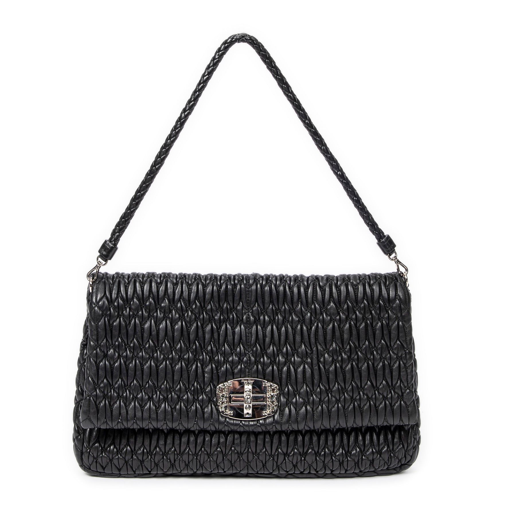 Mittlere Kristall Flap Clutch