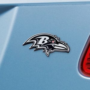 Fanmats Baltimore Ravens 3D Chrom Metall Emblem