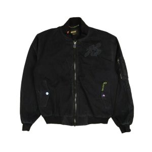 Bossi Canvas Bomberjacke – Schwarz