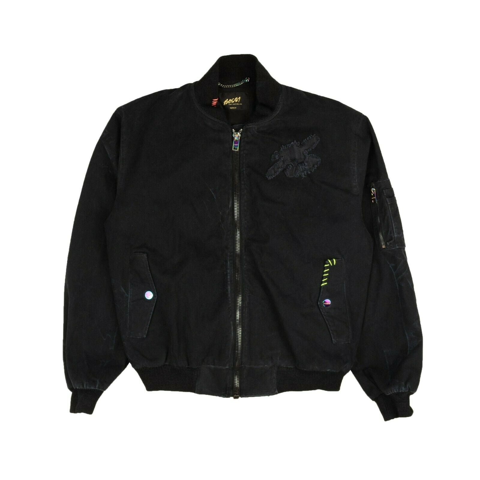 Bossi Canvas Bomberjacke – Schwarz