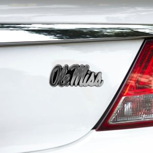 Fanmats ole miss rebells geformt Chrom Kunststoff Emblem