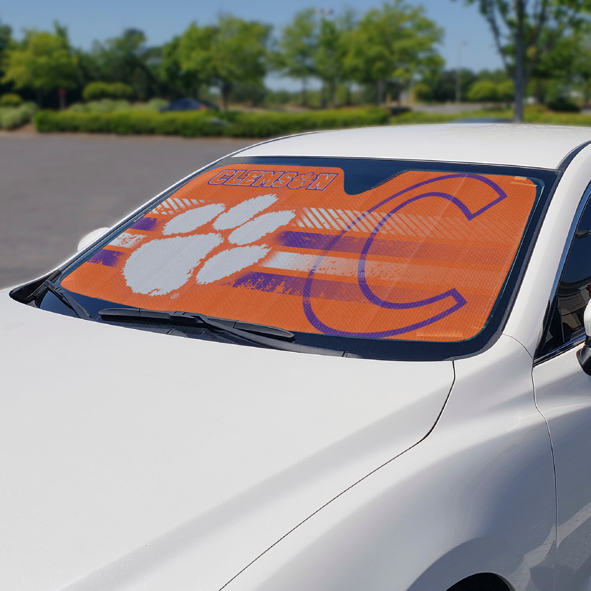 Fanmats Clemson Tigers Windschutzscheibe Sonnenschutz