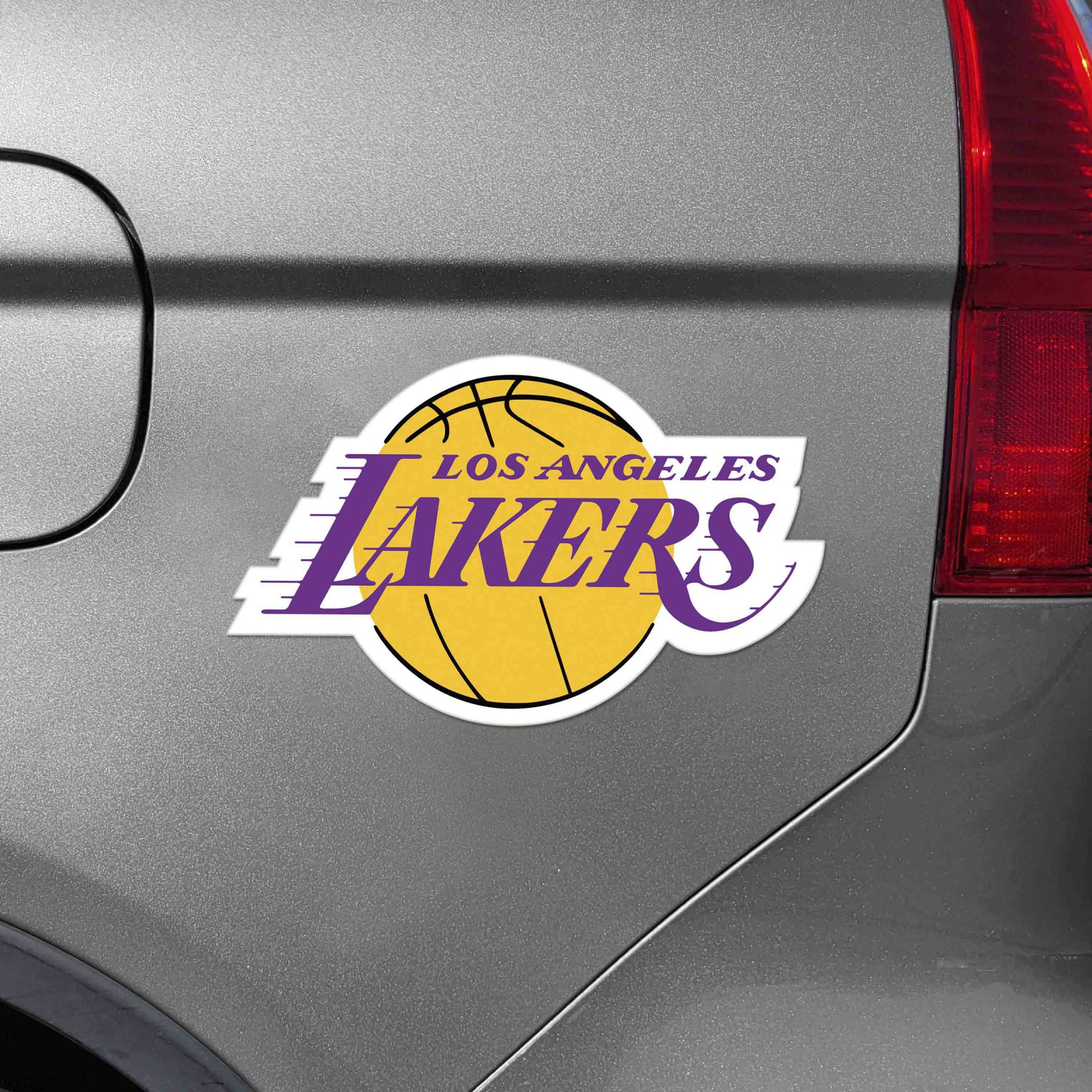 Fanmats Los Angeles Lakers Großes Team Logo Magnet 8.7′′ x 8.3′′