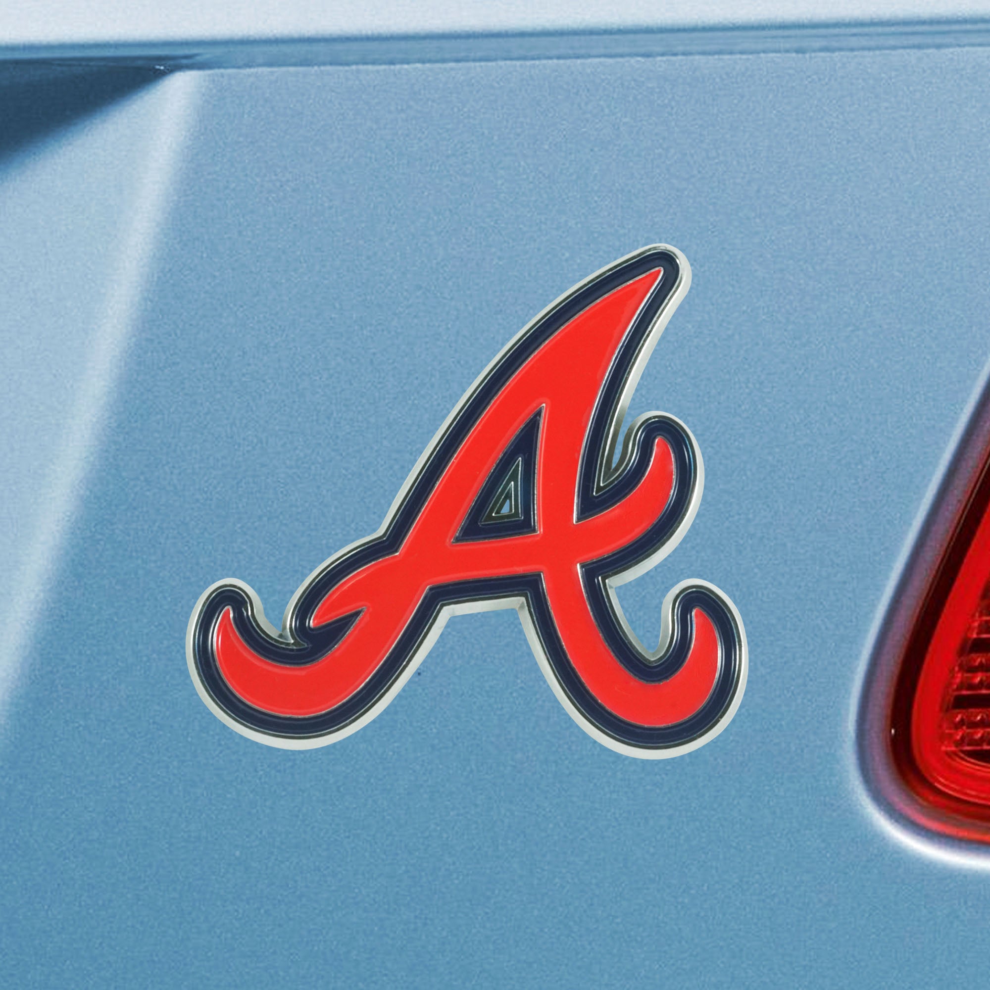 Fanmats Atlanta Braves 3D Farbe Metall Emblem