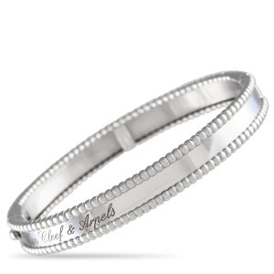Van Cleef & Arpels Perlee 18 Karat Weißgold Diamantarmband VC27 -031524