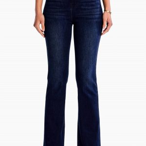High-Steigerer Stiefel geschnitten jean in Dämmerung 7803921170492