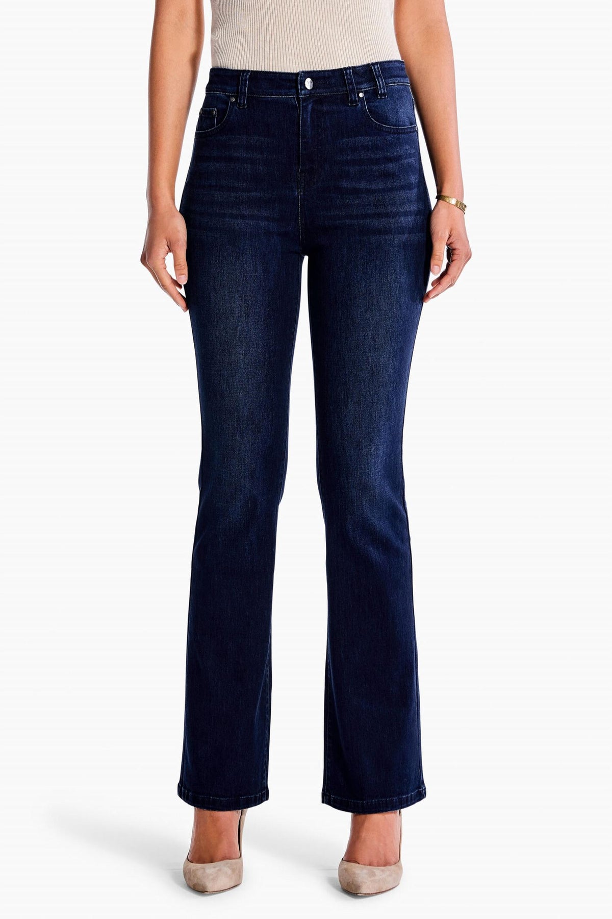 Hoher Bund Stiefel geschnitten Jean In Twilight