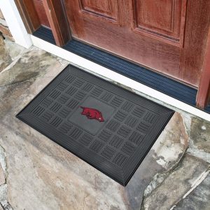 Fanmats Arkansas Razorbacks Heavy Duty Vinyl Medallion Türmatte - 19,5 "x 31"