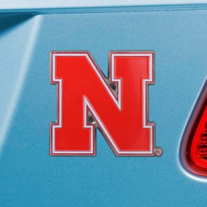 Fanmats nebraska cornhuskers 3D Farbe Metall Emblem