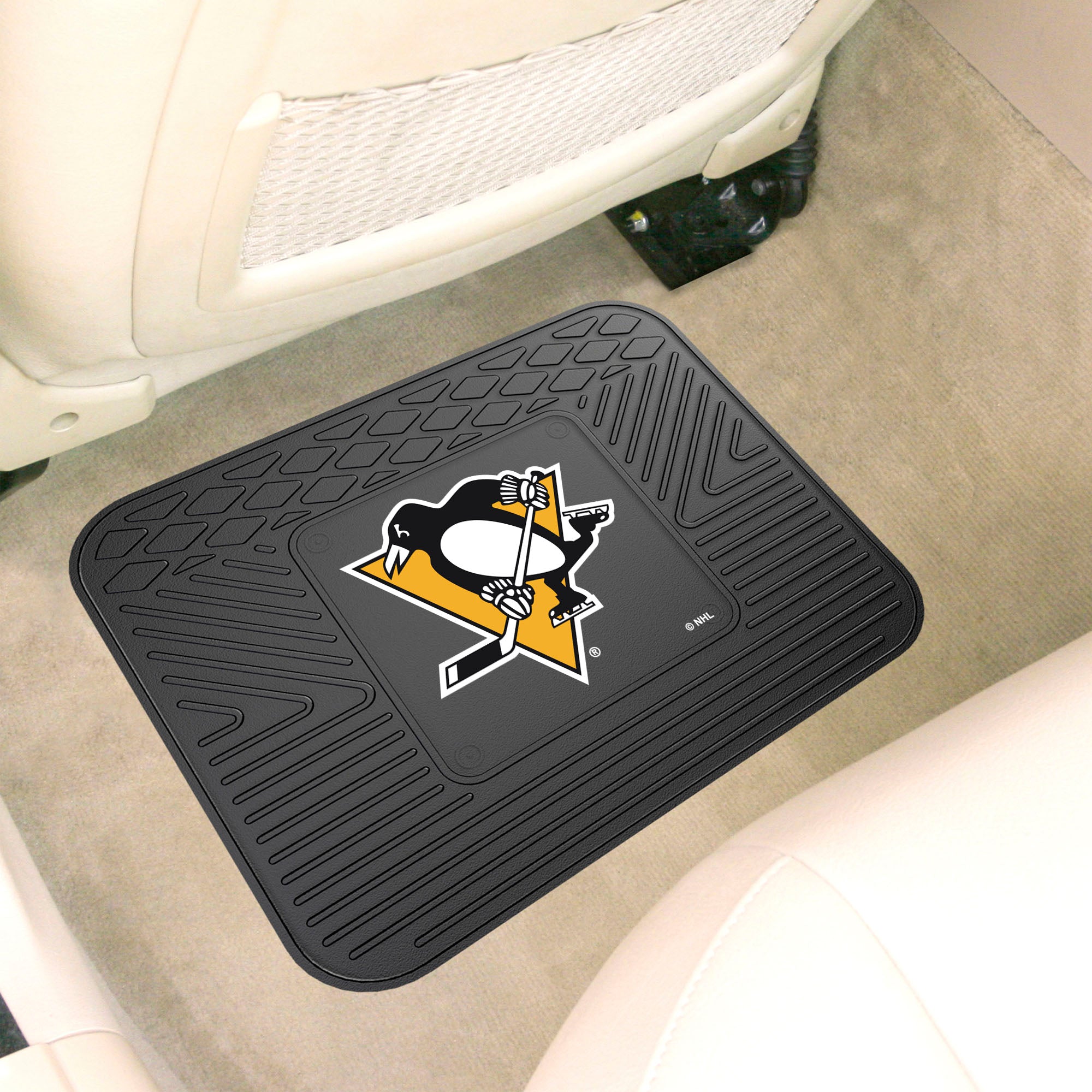 Fanmats Pittsburgh Penguins Rücksitz Auto Utility Matte – 14′′ x 17′′