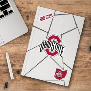 Fanmats ohio state buckeyes 3 Stück Aufkleber Set